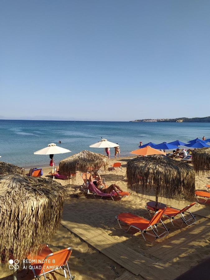 Takis Haikos House Two Minutes Walk To The Beach Peroulia Vounária Extérieur photo