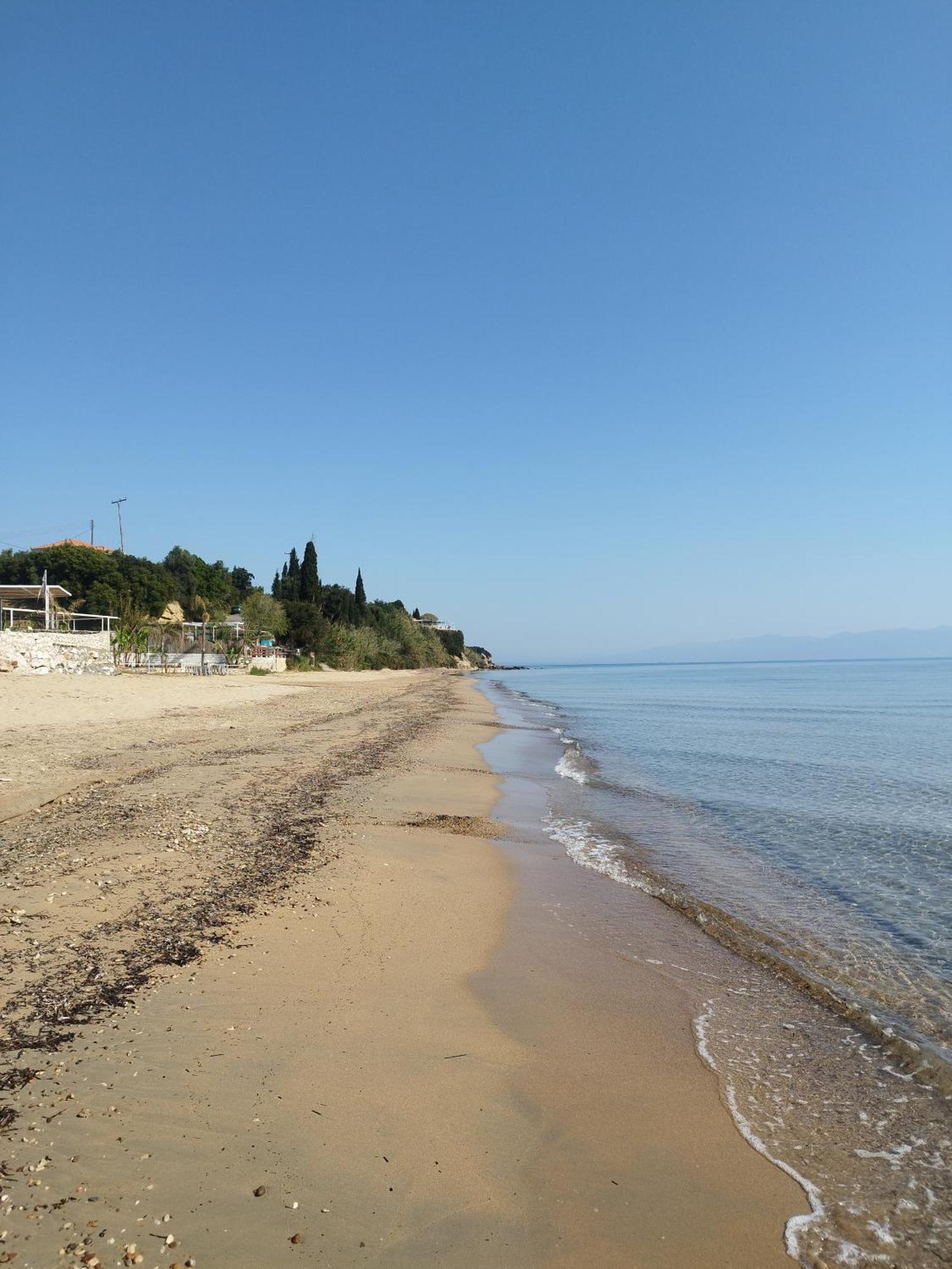 Takis Haikos House Two Minutes Walk To The Beach Peroulia Vounária Extérieur photo